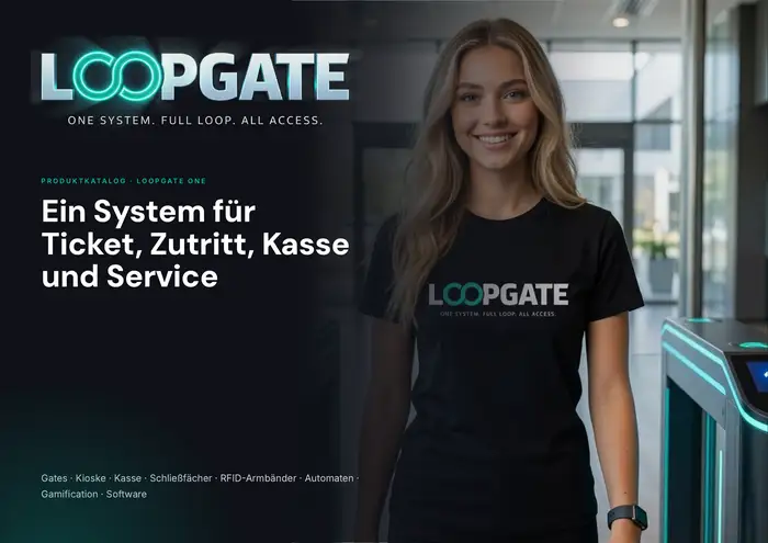 Cover: LOOPGATE ONE – Ticketing, Access, POS & Service